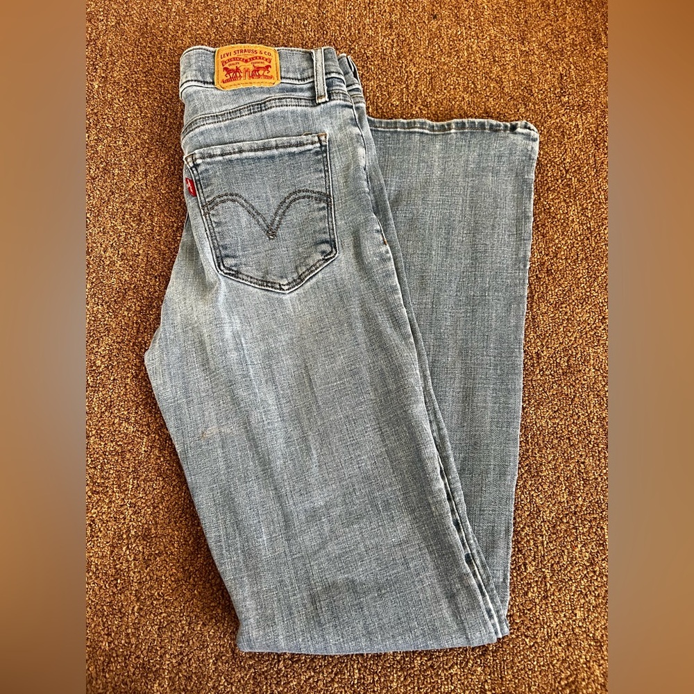 Levi's Women’s Light Wash Bootcut Jeans